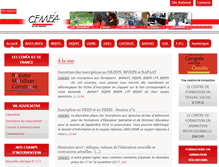 Tablet Screenshot of cemea-idf.org